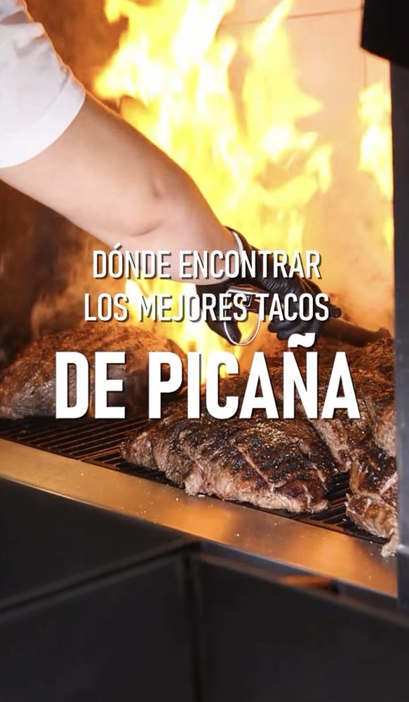 Picaña al asador entre llamas: dónde encontrar los mejores tacos de picaña